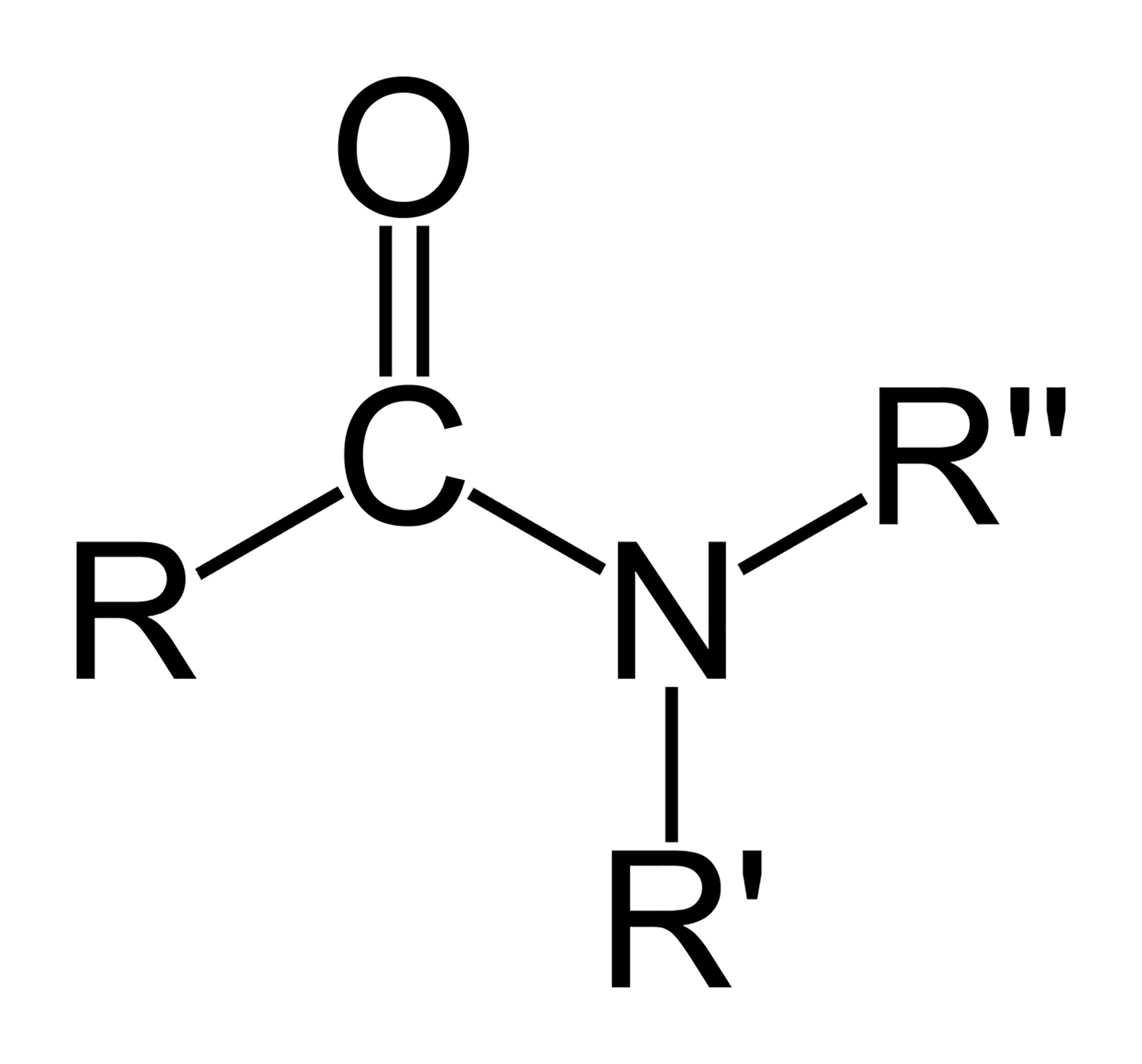 酰胺分子结构