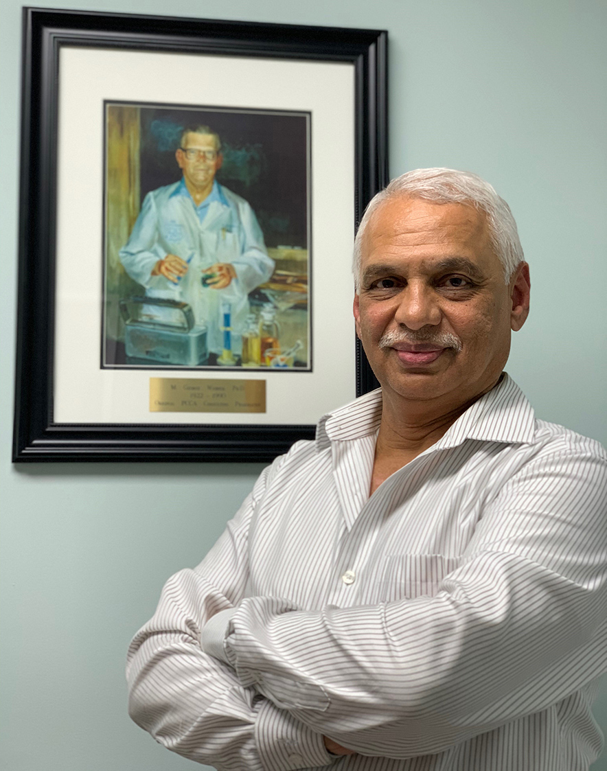 Gopesh Patel, RPh, PCCA的2020年M. George Webber年度复方药剂师