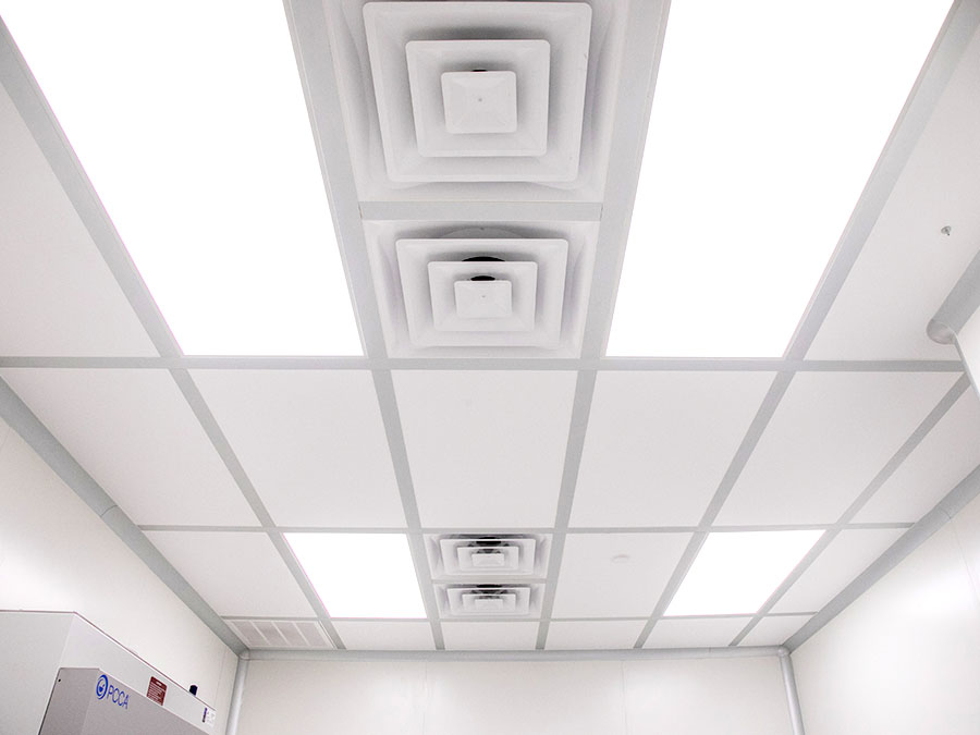 Hepa天花板过滤器定制，模块化药房洁净室